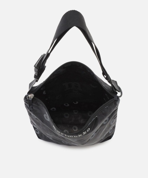 marimekko（マリメッコ）の「Unikko / Neat Crossbody M（ショルダーバッグ・レディース・ブラック・FREE）」の5枚目の写真