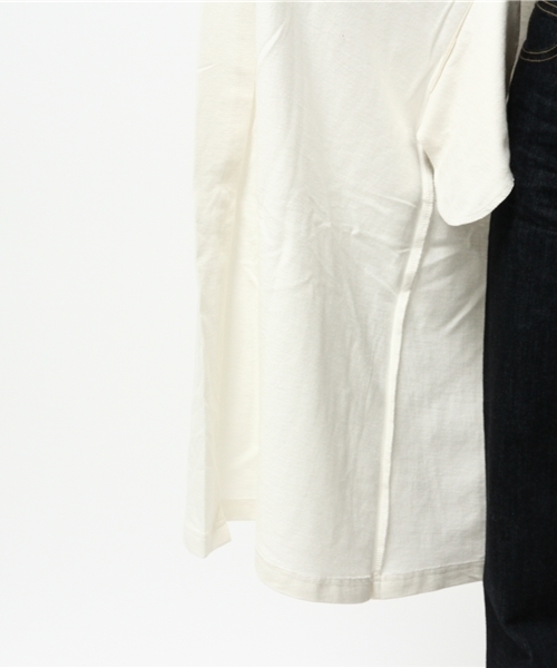 LBC（エルビーシー）の「om コットン裏毛トッパー（カーディガン/ボレロ・レディース・ネイビー/オリーブ/オフホワイト・LARGE/MEDIUM）」の11枚目の写真