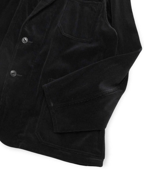yoko sakamoto（ヨーコサカモト）の「【YOKO SAKAMOTO】 WORK SUIT JACKET（テーラードジャケット・メンズ・ブラック・SMALL/MEDIUM）」の4枚目の写真