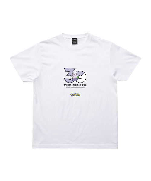 ZOZOSPOT(ゾゾスポット)の「Pokemon 30th Anniversary 1025 T-shirt 「ヌメラ」(Tシャツ/カットソー・レディース・ホワイト・SMALL/MEDIUM/LARGE/X-LARGE/XX-LARGE/XXX-LARGE/100cm/110cm/120cm/130cm/140cm/150cm/160cm)」の1枚目の写真