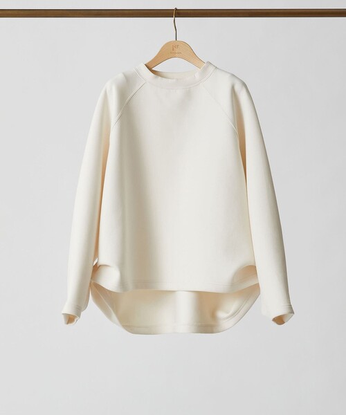 COGTHEBIGSMOKE(コグザビッグスモーク)の「<COGTHEBIGSMOKE /コグ ザ ビッグ スモーク>"OLIVIA TOP"カットソー(Tシャツ/カットソー・レディース・ライトグレー/オフホワイト・1)」の10枚目の写真