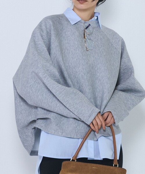 COGTHEBIGSMOKE(コグザビッグスモーク)の「<COGTHEBIGSMOKE /コグ ザ ビッグ スモーク>"OLIVIA TOP"カットソー(Tシャツ/カットソー・レディース・ライトグレー/オフホワイト・1)」の15枚目の写真