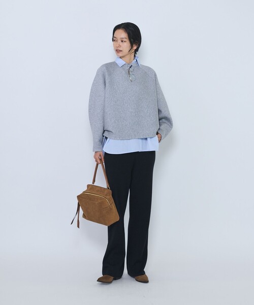 COGTHEBIGSMOKE(コグザビッグスモーク)の「<COGTHEBIGSMOKE /コグ ザ ビッグ スモーク>"OLIVIA TOP"カットソー(Tシャツ/カットソー・レディース・ライトグレー/オフホワイト・1)」の18枚目の写真