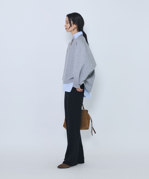 COGTHEBIGSMOKE(コグザビッグスモーク)の「<COGTHEBIGSMOKE /コグ ザ ビッグ スモーク>"OLIVIA TOP"カットソー(Tシャツ/カットソー・レディース・ライトグレー/オフホワイト・1)」の19枚目の写真