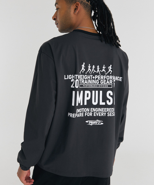 AIRIT(アイリット)の「インパルス オールラウンド ピステ AM1245 DGY(Tシャツ/カットソー・メンズ・ダークグレー・XXX-LARGE/XX-LARGE/X-LARGE)」の1枚目の写真