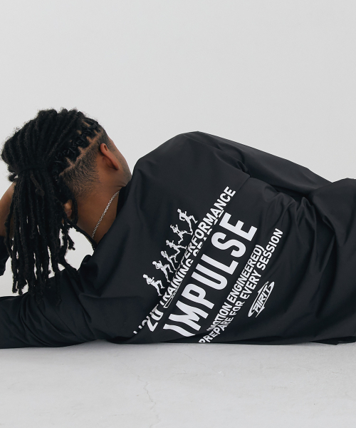 AIRIT(アイリット)の「インパルス オールラウンド ピステ AM1245 DGY(Tシャツ/カットソー・メンズ・ダークグレー・XXX-LARGE/XX-LARGE/X-LARGE)」の4枚目の写真
