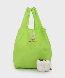 ◆【yum yum friends】フェイスチャーム付きエコバッグ