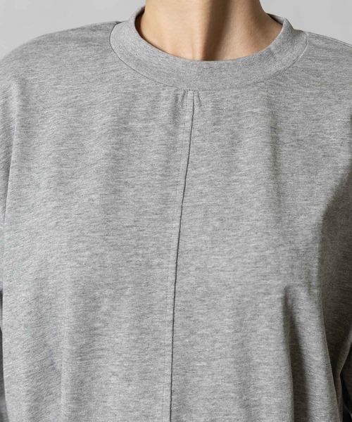 MARECHAL TERRE(マルシャルテル)の「裾デザイントップス(Tシャツ/カットソー・レディース・グレー/ブラック/ネイビー/オフホワイト・MEDIUM)」の15枚目の写真