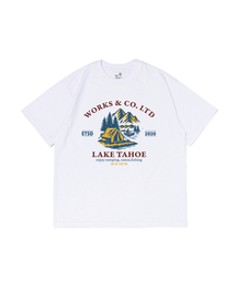 レイクプレイス 半袖Tシャツ (ホワイト)