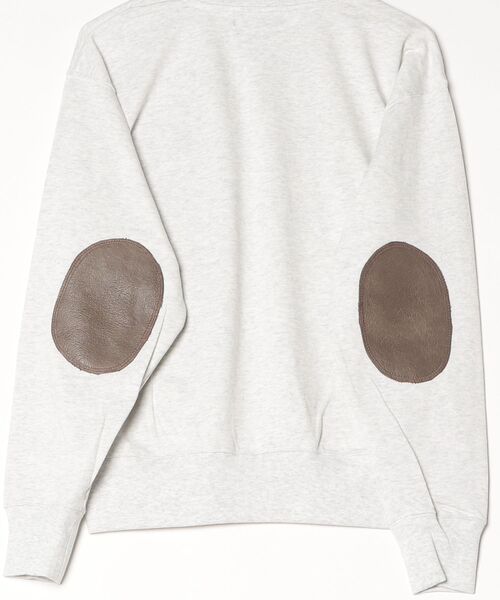 ONE DAY KMC (ワンデイケーエムシー)の「BEVERLY HILLS POLO CLUB / エルボーパッチ付き天竺ロンT(BHPC) / 6487-0764(Tシャツ/カットソー・メンズ・ナチュラル/ブラック/ネイビー・MEDIUM)」の6枚目の写真