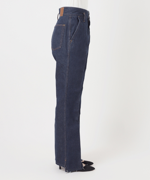 Spick & Span（スピックアンドスパン）の「《40周年 / 》5 1/2 40th BEAUTY-LINE DENIM（デニムパンツ・レディース・ネイビー・27/29/28）」の11枚目の写真