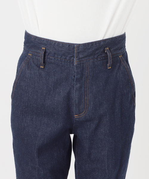 Spick & Span（スピックアンドスパン）の「《40周年 / 》5 1/2 40th BEAUTY-LINE DENIM（デニムパンツ・レディース・ネイビー・27/29/28）」の12枚目の写真