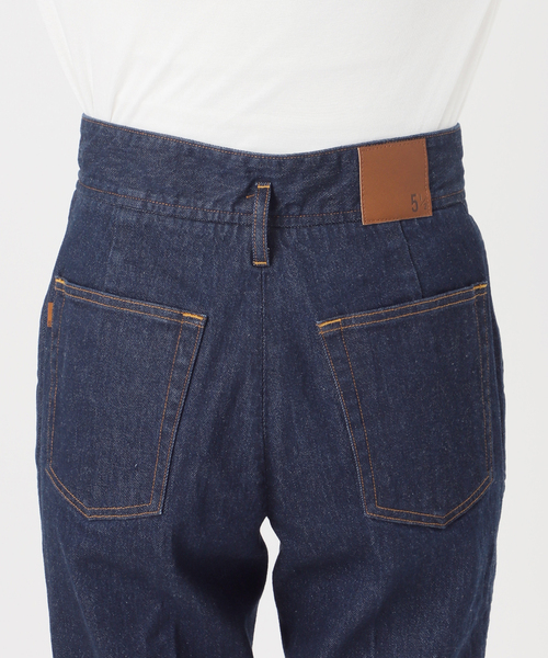 Spick & Span（スピックアンドスパン）の「《40周年 / 》5 1/2 40th BEAUTY-LINE DENIM（デニムパンツ・レディース・ネイビー・27/29/28）」の13枚目の写真