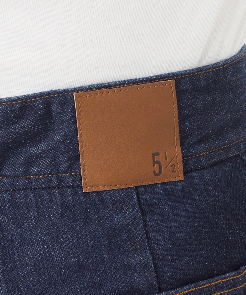 Spick & Span（スピックアンドスパン）の「《40周年 / 》5 1/2 40th BEAUTY-LINE DENIM（デニムパンツ・レディース・ネイビー・27/29/28）」の16枚目の写真
