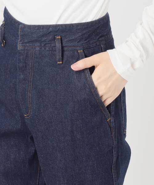 Spick & Span（スピックアンドスパン）の「《40周年 / 》5 1/2 40th BEAUTY-LINE DENIM（デニムパンツ・レディース・ネイビー・27/29/28）」の17枚目の写真