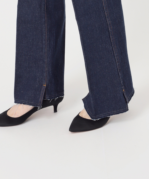 Spick & Span（スピックアンドスパン）の「《40周年 / 》5 1/2 40th BEAUTY-LINE DENIM（デニムパンツ・レディース・ネイビー・27/29/28）」の18枚目の写真