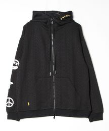 STUD MUFFIN（スタッドマフィン）の「STUD MUFFIN/スタッドマフィン/ケープルサガラ ジップパーカー（パーカー）」