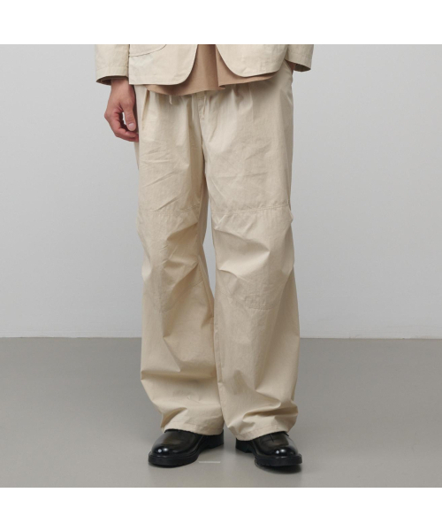 GREIIGE(グレイジ)の「COMPORT ワイド パラシュートパンツ (アイボリー ベージュ)(その他パンツ・メンズ・その他・LARGE/X-LARGE)」の1枚目の写真