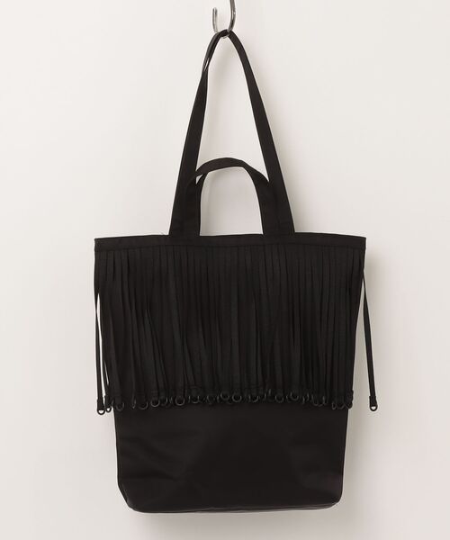 BAICYCLON by Bagjack(バイシクロン バイ バグジャック)の「【BAICYCLON】TAPE FRINGE TOTE BAG BCL-127(トートバッグ・メンズ・ブラック・FREE)」の4枚目の写真
