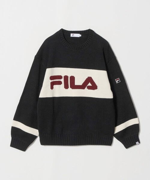 FILA＞クルーネック ニット（ニット/セーター）｜NICE WEATHER（ナイス