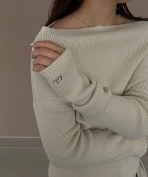 〈C.L〉ボートネックニット
