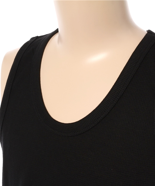 VENCEEXCHANGE(ヴァンスエクスチェンジ)の「ワッフルタンクトップ (タンクトップ・メンズ・ブラック/オフホワイト/グレー・LARGE/MEDIUM)」の4枚目の写真