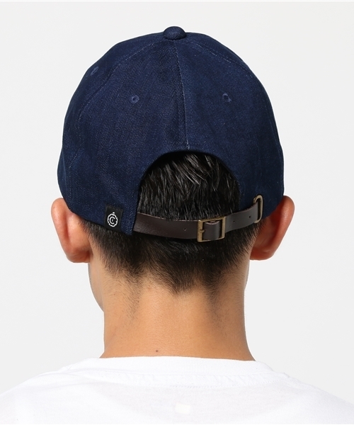 CABALLERO（キャバレロ）の「CABALLERO SHORT VISOR CAP VERIN CORDURA DENIM BLUE（キャップ・メンズ・インディゴブルー・FREE）」の3枚目の写真