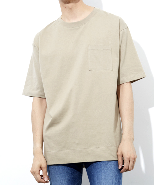 STUDIOUS(ステュディオス)の「【STUDIOUS】オーバーサイズポケットTEE(Tシャツ/カットソー)」 - WEAR STUDIOUS(ステュディオス)の「【STUDIOUS】オーバーサイズポケットTEE(Tシャツ/カットソー)」 - WEAR