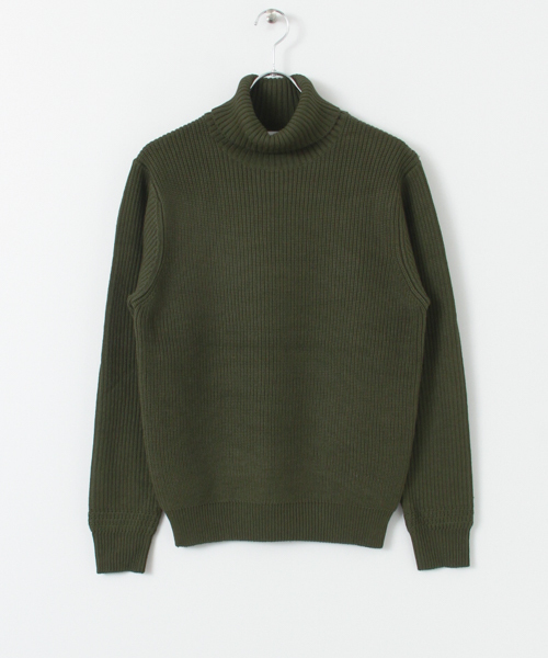 URBAN RESEARCH（アーバンリサーチ）の「UR A/C 片畦タートルネック（ニット/セーター・メンズ・ベージュ/ホワイト/ブラック/カーキ/グレー/ブラウン・LARGE/MEDIUM）」の20枚目の写真