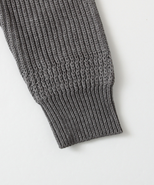 URBAN RESEARCH（アーバンリサーチ）の「UR A/C 片畦タートルネック（ニット/セーター・メンズ・ベージュ/ホワイト/ブラック/カーキ/グレー/ブラウン・LARGE/MEDIUM）」の12枚目の写真