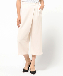 N.（N. Natural Beauty Basic） | ダブルクロスラップガウチョパンツ(その他パンツ)