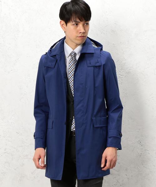 GREEN LABEL RELAXING ステンカラーコート XL ネイビー green label relaxing（グリーンレーベルリラクシング）の