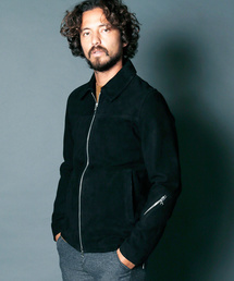 Magine | GOAT SUEDE LEATHER SINGLE RIDERS JKT:ゴートスウェード レザーシングルライダース(ライダースジャケット)