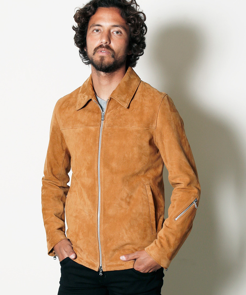 Magine SUEDE LEATHER SINGLE RIDERS JKT