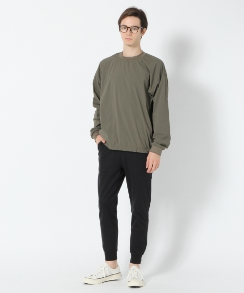 GLOBAL WORK（グローバルワーク）の「【抜群のストレッチ】シンセティックプルオーバーシャツ/761874（シャツ/ブラウス・メンズ・カーキ/ブラック・X-LARGE/LARGE/SMALL/MEDIUM）」の10枚目の写真