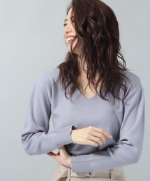 Andemiu | アクセツキソウバリニットプルオーバー771202(ニット/セーター)