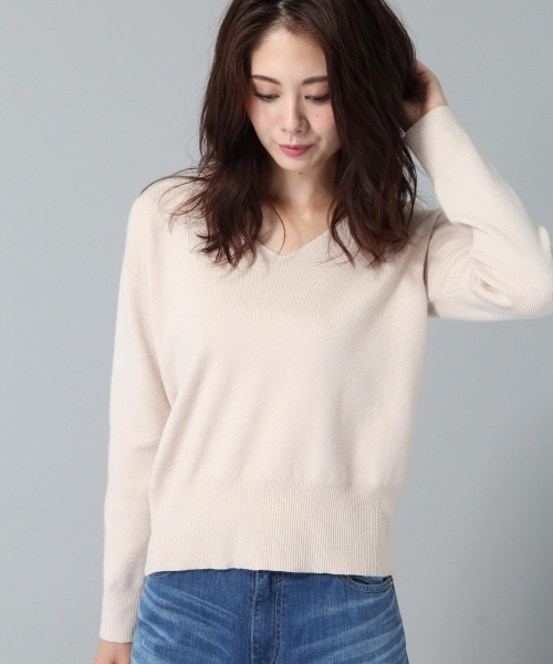 Andemiu（アンデミュウ）の「アクセツキソウバリニットプルオーバー771202（ニット/セーター・レディース・ピンク/グリーン/ブラック/ライトグレー/マスタード/ライトブルー/クリアブルー/ナチュラル/ラベンダー・FREE）」の11枚目の写真