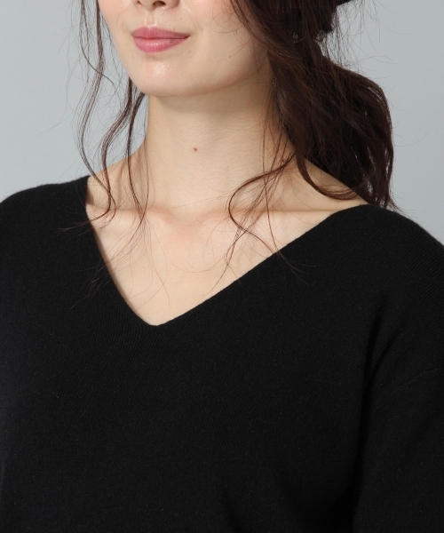 Andemiu（アンデミュウ）の「アクセツキソウバリニットプルオーバー771202（ニット/セーター・レディース・ピンク/グリーン/ブラック/ライトグレー/マスタード/ライトブルー/クリアブルー/ナチュラル/ラベンダー・FREE）」の21枚目の写真