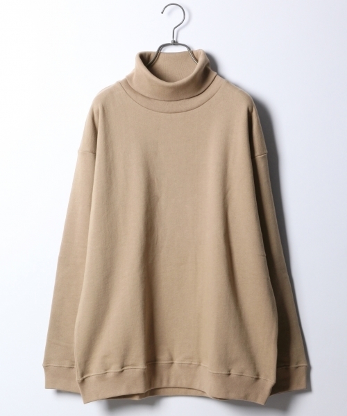 RAGEBLUE（レイジブルー）の「裏起毛スウェットタートル/773877（スウェット・メンズ・ホワイト/ブラック/パープル/グリーン/ベージュ・SMALL/MEDIUM/LARGE）」の4枚目の写真