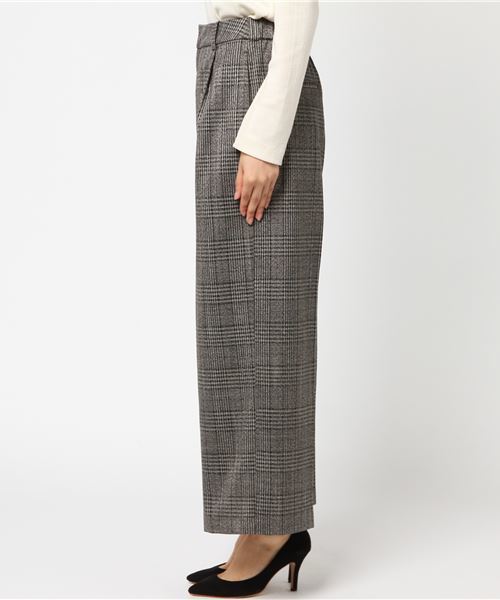 RIVE DROITE(リヴドロワ)の「グレンチェックストレートワイドパンツ(その他パンツ・レディース・その他20・36/38)」の4枚目の写真