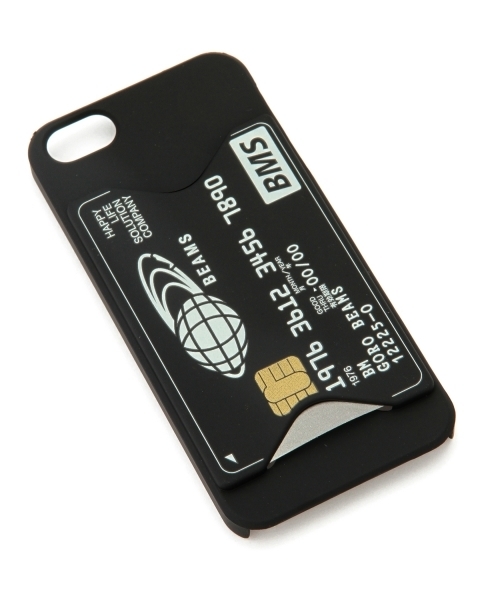 bpr BEAMS（ビーピーアール ビームス ）の「BEAMS / iPhone5・5S ケース with カードホルダー（スマホケース/カバー・メンズ・ホワイト/ブラック/シルバー/ゴールド・ONE SIZE）」の8枚目の写真