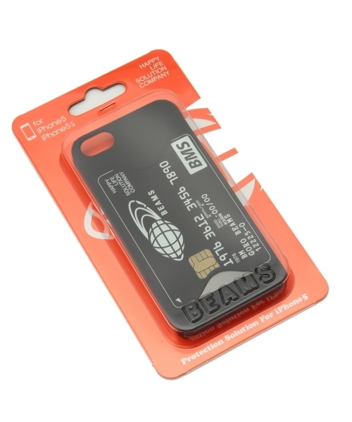bpr BEAMS（ビーピーアール ビームス ）の「BEAMS / iPhone5・5S ケース with カードホルダー（スマホケース/カバー・メンズ・ホワイト/ブラック/シルバー/ゴールド・ONE SIZE）」の10枚目の写真