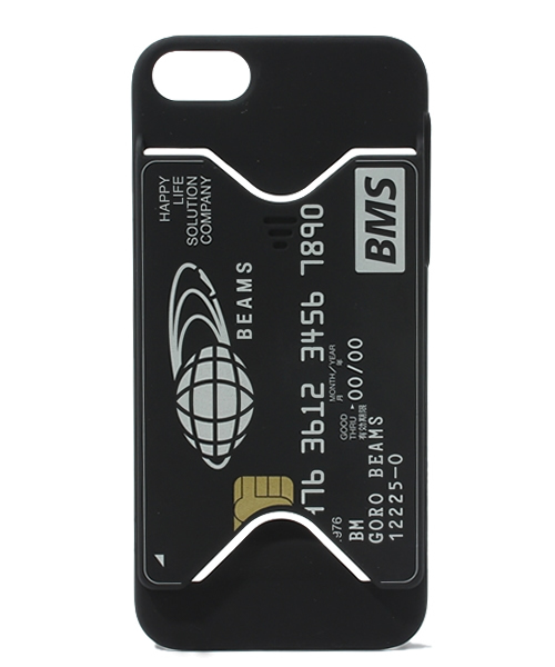 bpr BEAMS（ビーピーアール ビームス ）の「BEAMS / iPhone5・5S ケース with カードホルダー（スマホケース/カバー・メンズ・ホワイト/ブラック/シルバー/ゴールド・ONE SIZE）」の3枚目の写真