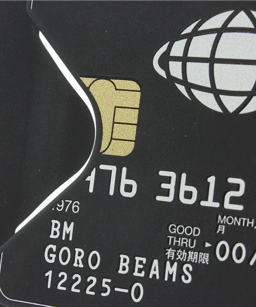 bpr BEAMS（ビーピーアール ビームス ）の「BEAMS / iPhone5・5S ケース with カードホルダー（スマホケース/カバー・メンズ・ホワイト/ブラック/シルバー/ゴールド・ONE SIZE）」の7枚目の写真