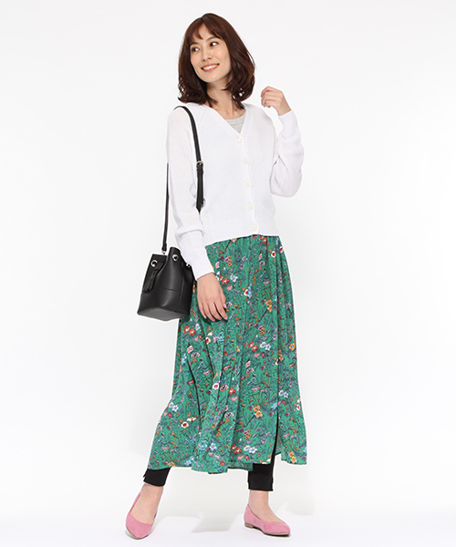 LAKOLE(ラコレ)の「天竺ペチパンツ / LAKOLE(レギンス/スパッツ・レディース・チャコール/ブラック・2/3)」の13枚目の写真