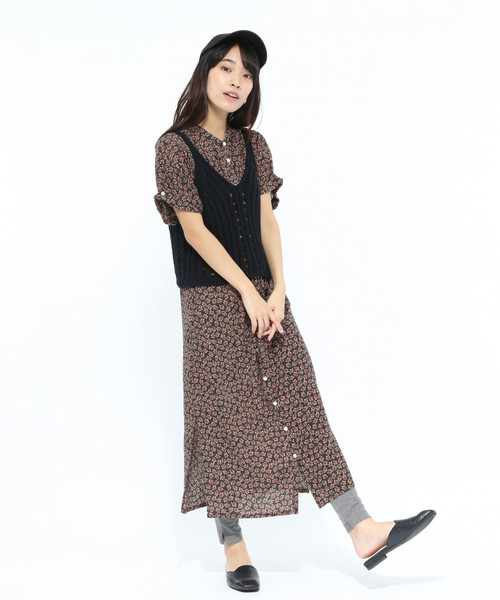 LAKOLE(ラコレ)の「天竺ペチパンツ / LAKOLE(レギンス/スパッツ・レディース・チャコール/ブラック・2/3)」の6枚目の写真