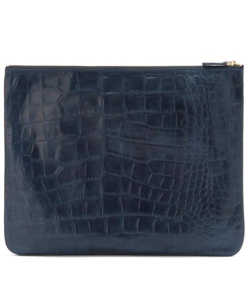 UNITED ARROWS（ユナイテッドアローズ）の「＜BARDOT ROSE(バルドロゼ＞ ジェントルクロコ BIG クラッチ† ◆¨（クラッチバッグ・レディース・ホワイト/ブラック/ベージュ/ピンク/イエロー/ロイヤルブルー/グレー/オレンジ/ネイビー/その他1/コバルトブルー/オフホワイト/ダークグレー/ワインレッド/その他2/ゴールド/その他3/その他4/その他5・フリー）」の21枚目の写真