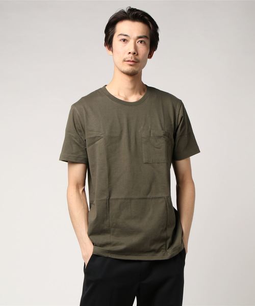 Nudie Jeans(ヌーディージーンズ)の「Kurt(Tシャツ/カットソー・メンズ・ライトブルー/イエロー/ダークカーキ/カーキ/ブラック/グレー・MEDIUM/X-SMALL/LARGE/SMALL)」の4枚目の写真