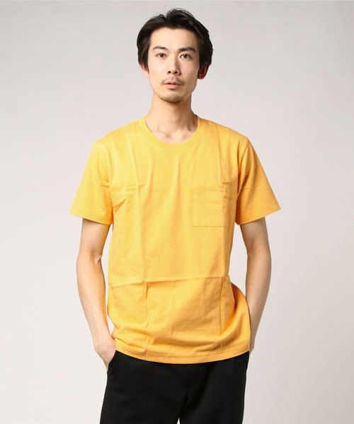 Nudie Jeans(ヌーディージーンズ)の「Kurt(Tシャツ/カットソー・メンズ・ライトブルー/イエロー/ダークカーキ/カーキ/ブラック/グレー・MEDIUM/X-SMALL/LARGE/SMALL)」の1枚目の写真