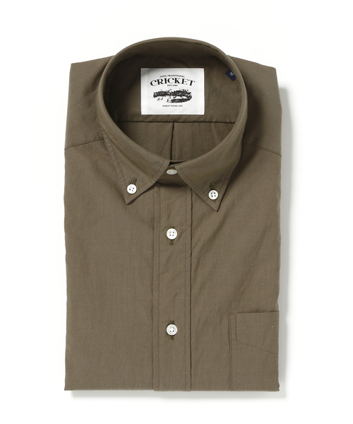 Cricket（クリケット）の「「Cricket」クリケットオリジナル タイプライター生地 ボタンダウンカラーシャツ 日本製（シャツ/ブラウス・メンズ・ホワイト/ダークオリーブ/ネイビー・LARGE/X-LARGE/MEDIUM）」の10枚目の写真
